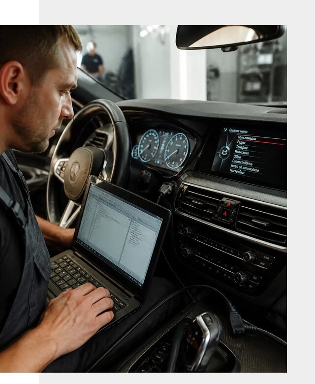 Русификация приборной панели BMW для авто в Балахне от компании