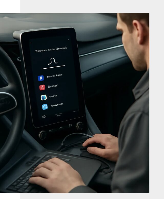 Установка приложений Lynk Co на автомобиль в Балахне
