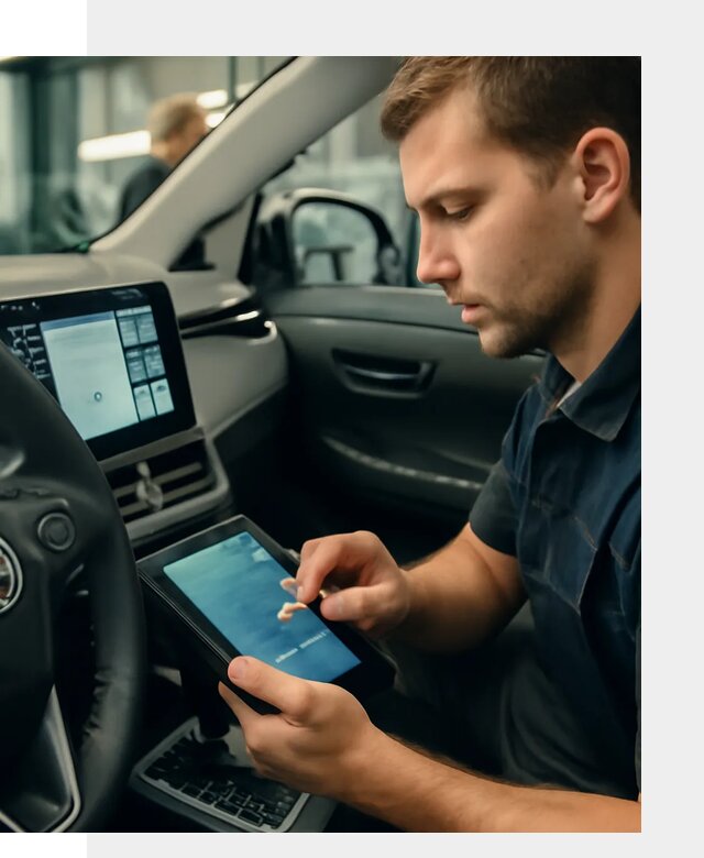 Установка приложений Toyota на мультимедиа в Балахне